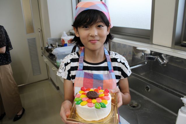 夢をかなえるプログラム パティシエと一緒にケーキを作って素敵に飾りたい 長崎県五島市